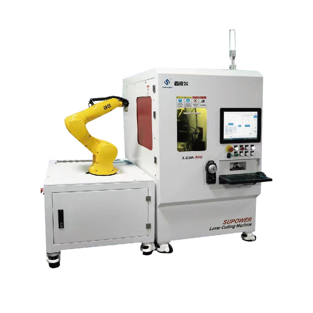 Automatic four-axis fiber laser cutting machine LCM-300